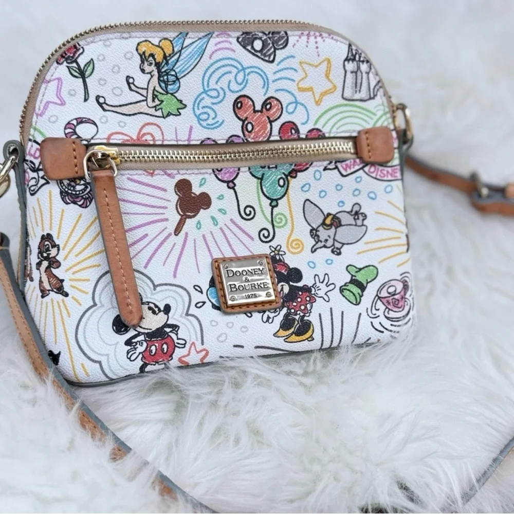 Dooney & Bourke Disney Characters Sketch Crossbody. - Picture 4 of 12